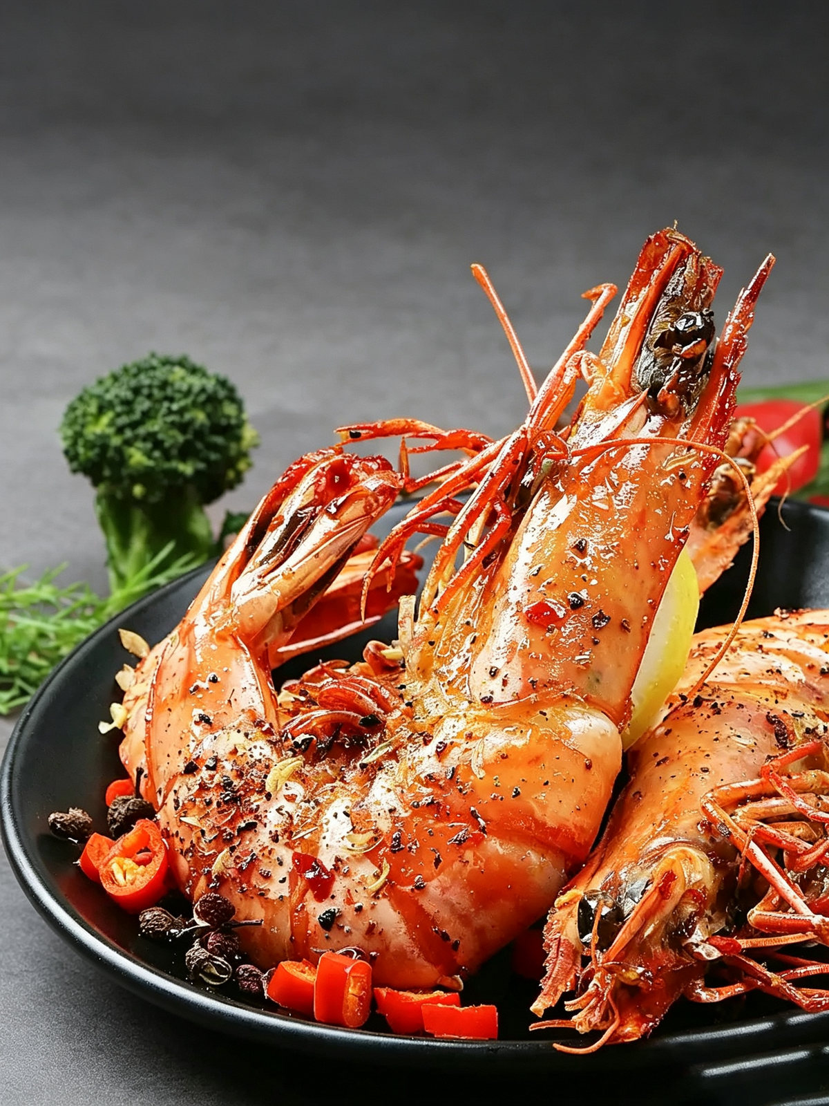 Frozen Giant Black Tiger Prawns